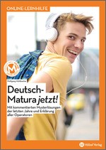 Cover Matura Jetzt! Zentralmatura Deutsch