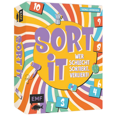 Kartenspiel: Sort it  Wer schlecht sortiert, verliert! | lernando