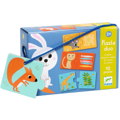 Lernspiel: Puzzle duo - Was esse ich ? - Lernpuzzle ab 2 Jahren