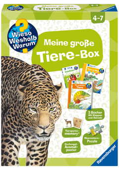 Wieso? Weshalb? Warum? - Meine große Tiere-Box
