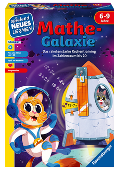 Mathe-Galaxie - Kinderspiel ab 6 Jahre - Das raketenstarke Rechentraining im Zahlenraum bis 20