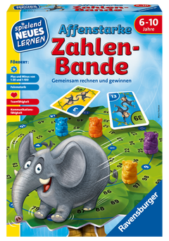 Affenstarke Zahlen-Bande - Kinderspiel ab 6 Jahre - Gemeinsam rechnen und gewinnen