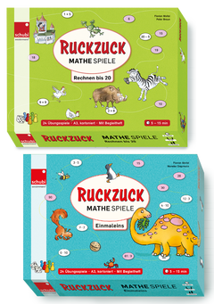 Set Ruckzuck Mathespiele - Einmaleins und Rechnen bis 20