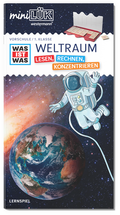miniLÜK - Vorschule/1. Klasse - miniLÜK WAS IST WAS WELTRAUM — Lesen, Rechnen, Konzentrieren