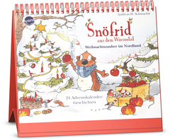 Snöfrid aus dem Wiesental. Weihnachtszauber im Nordland. 24 Adventskalender-Geschichten - Ein Adventskalender zum Aufstellen ab 4 Jahren