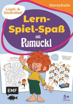 Lern-Spiel-Spaß mit Pumuckl - Mein Vorschulblock: Logik- und Denkrätsel - Mach dich fit für die Schule! Mit 40 Übungen und Rätsel ab 5 Jahren