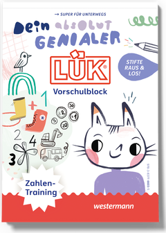 LÜK - Dein absolut genialer LÜK Vorschulblock ZAHLENTRAINING