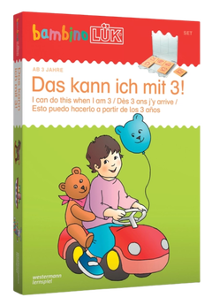bambinoLÜK-Set - 3 Jahre - Das kann ich mit 3!