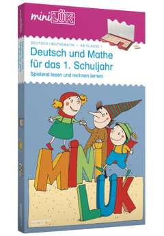 miniLÜK-Set - 1. Klasse - Mathematik, Deutsch - Deutsch und Mathe für das 1.Schuljahr
