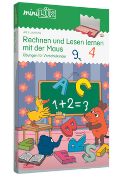 miniLÜK-Set - Vorschule/1. Klasse - Mathematik, Deutsch - Rechnen und Lesen lernen mit der Maus