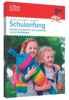 LÜK-Set - 1. Klasse - Mathematik, Deutsch, Konzentration - Schulanfang