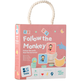 Follow the Monkey | Folge dem Affen - Folge den Anweisungen der Äffchen, sammle die Bananen und finde die Trophäe!