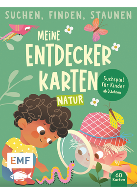 Suchen, Finden, Staunen – Meine Entdeckerkarten – Natur - Spannendes Suchspiel für Kinder ab 3 Jahren – 60 Karten