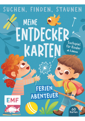Suchen, Finden, Staunen – Meine Entdeckerkarten – Ferien-Abenteuer - Spannendes Suchspiel für Kinder ab 3 Jahren – 60 Karten
