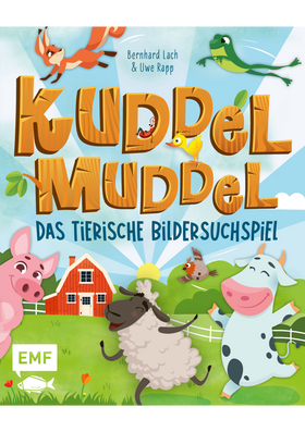Kartenspiel: Kuddelmuddel – Das tierische Bildersuchspiel ab 5 Jahren - Ideal als Geschenk, für Partys und Kindergeburtstage – Für 2–4 Personen