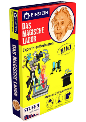 Einstein Experimentierkasten - Das magische Labor - Echte Experimente, Wissenschaft und WOW-Effekte!