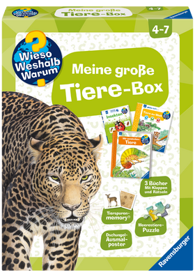Wieso? Weshalb? Warum? - Meine große Tiere-Box