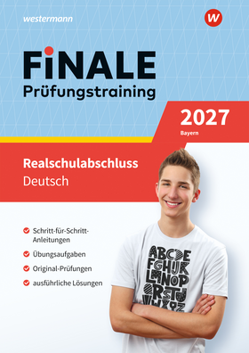 FiNALE - Prüfungstraining Realschulabschluss Bayern - Deutsch 2027 Arbeitsbuch mit Lösungsheft