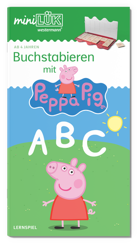 miniLÜK - Kindergarten/Vorschule - Buchstabieren mit Peppa Pig