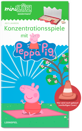 miniLÜK - Kindergarten/Vorschule - Konzentrationsspiele mit Peppa Pig