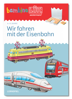 bambinoLÜK - 4/6 Jahre - Wir fahren mit der Eisenbahn