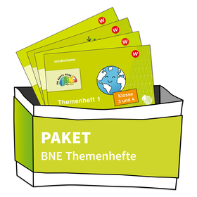 DIE BUNTE REIHE - Bildung für nachhaltige Entwicklung - Paket der Themenhefte 1 -4 - Klasse 3/4