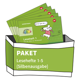 DIE BUNTE REIHE - Deutsch - Paket: Lesehefte 1-5 (Silbenausgabe) (5 Hefte)