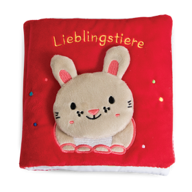 Mein Kuschel-Klappen-Stoffbuch. Welches Tier siehst du hier? Lieblingstiere