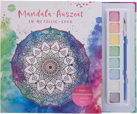 Mandala-Auszeit im Metallic-Look