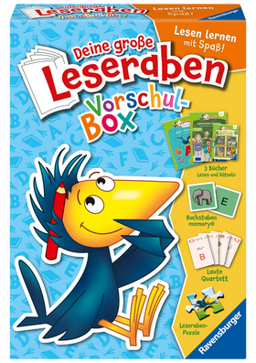 Leserabe-Sonderausgaben - Deine große Leseraben-Vorschul-Box