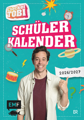 Checker Tobi – Schülerkalender 2026/2027 - Der Schülerkalender mit vielen Extras: Mitmachseiten, lustige Challenges, faszinierende Experimente, spannendes Sachwissen und mehr