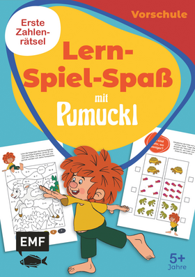 Lern-Spiel-Spaß mit Pumuckl - Mein Vorschulblock: Erste Zahlen - Mach dich fit für die Schule! Mit 40 Übungen und Rätsel ab 5 Jahren
