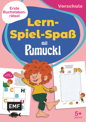 Lern-Spiel-Spaß mit Pumuckl - Mein Vorschulblock: Erste Buchstaben - Mach dich fit für die Schule! Mit 40 Übungen und Rätsel ab 5 Jahren