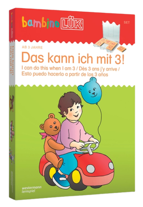 bambinoLÜK-Set - 3 Jahre - Das kann ich mit 3!