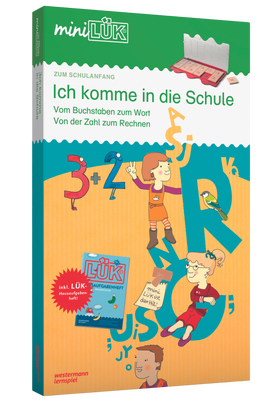 miniLÜK-Set - Vorschule/1. Klasse - Mathematik, Deutsch - Ich komme in die Schule