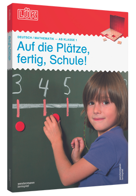 LÜK-Set - 1./2. Klasse - Mathematik, Deutsch - Auf die Plätze, fertig, Schule!