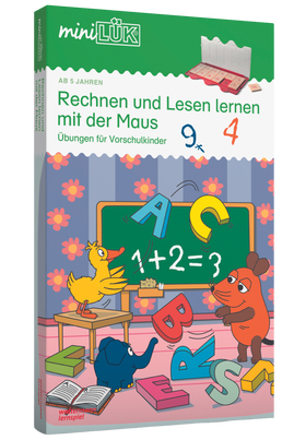 miniLÜK-Set - Vorschule/1. Klasse - Mathematik, Deutsch - Rechnen und Lesen lernen mit der Maus