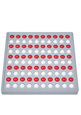 SCHUBI Abaco 100 - Modell A 10/10 Kugeln (rot/weiss)