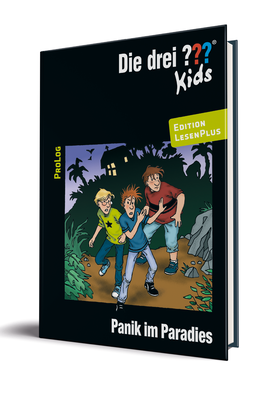 Die drei ??? Kids Edition Lesen Plus - Panik im Paradies