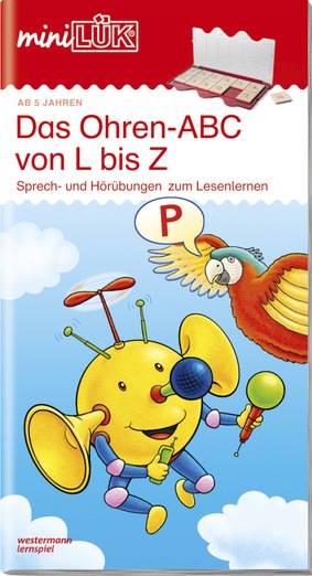 Miniluk Vorschule 1 Klasse Deutsch Das Ohren Abc Von L Bis Z Verlage Der Westermann Gruppe