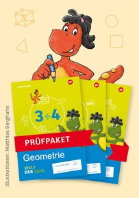 Produktabbildung zu Welt der Zahl - Zusatzmaterialien - Prüfpaket Themenhefte 3/4