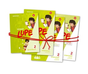 Produktabbildung zu PASSWORT LUPE - Sprachbuch - Prüfpaket Sprachbuch 2