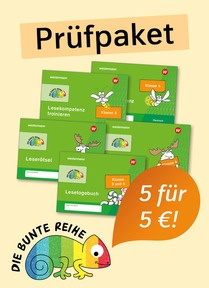 Produktabbildung zu DIE BUNTE REIHE - Deutsch - Prüfpaket Lesen Klasse 3/4 (5 Hefte)
