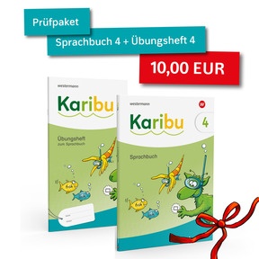 Produktabbildung zu Karibu - Ausgabe 2024 - Paket Karibu Sprachbuch 4 plus Übungsheft