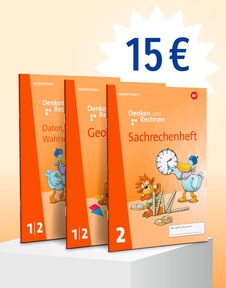 Produktabbildung zu Denken und Rechnen - Zusatzmaterialien Ausgabe 2017 - Prüfpaket Themenhefte 2