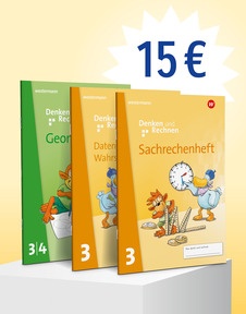 Produktabbildung zu Denken und Rechnen - Zusatzmaterialien Ausgabe 2017 - Prüfpaket Themenhefte 3