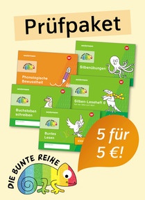 Produktabbildung zu DIE BUNTE REIHE - Deutsch - Prüfpaket Anfangsunterricht Deutsch (5 Hefte)
