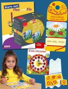 Produktabbildung zu Buchpaket KiGa Wahrnehmung, Raum u. Zeit 1 (klein)