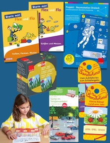 Produktabbildung zu Buchpaket KiGa Wahrnehmung, Raum u. Zeit 2 (groß)