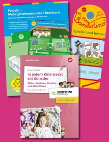 Produktabbildung zu Buchpaket KiGa Kreativität und Gestalten 1 (klein)